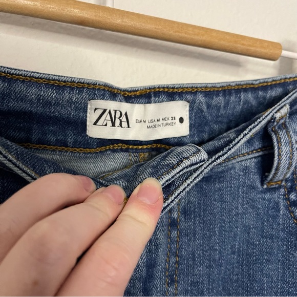 Zara denim maxi skirt - Picture 2 of 8